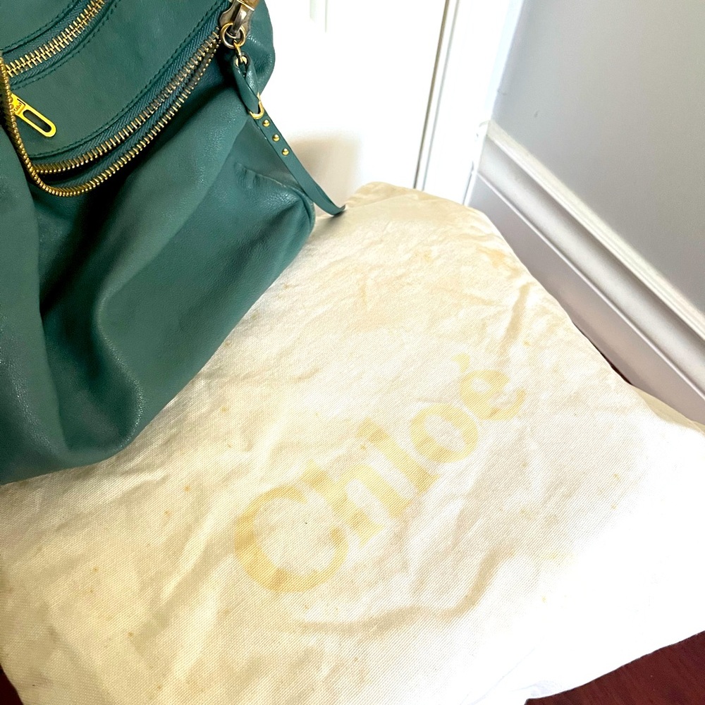 Authentic Chloe leather shoulder bag and crossbody - Picture 4 of 14